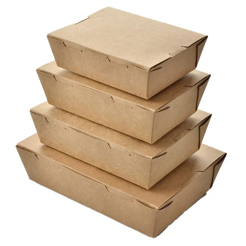 Brown Paper Packaging Boxes - Finishing: Glossy Lamination