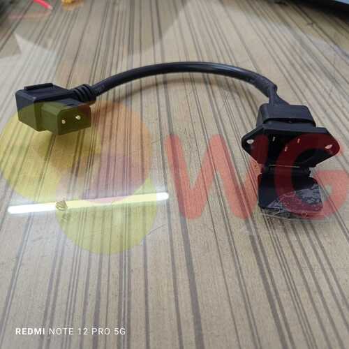 Converter Ch. Socket To D Type Ch. Plug For E-scooty - Material: Plastic