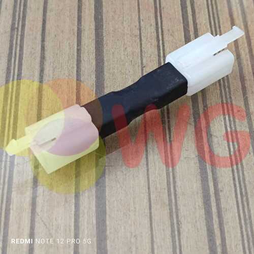 E-Scooty 2 Pin Male To Male Throttle Converter - Material: Plastic