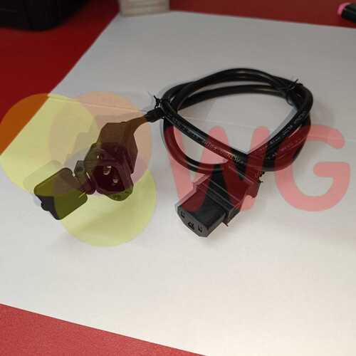 E-scooty Charging Socket To Charging Lead Converter - Material: Rubber