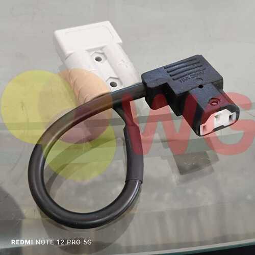 L-Type Charging Lead Connector Converter For E-Scooty - Material: Plastic