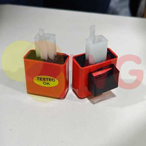 2-Pin Flasher Connector For E-Scooty - Size: Standard