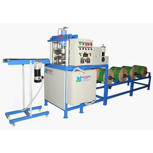 Fully Automatic Hydraulic Paper Plate Manufacturing Machine