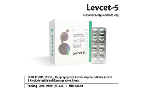 Levcet 5 Tablets