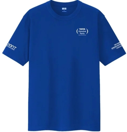 Poly Cotton Royal Blue Promotional T Shirt
