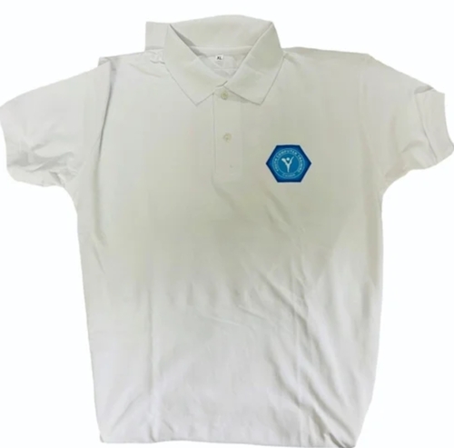 White Lycra Promotional Polo T Shirts