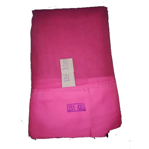 4x6 Feet Plastic Mosquito Net - Polyester, Pink, Rectangle | Hanging, Washable, Single Bed, Shreenathji