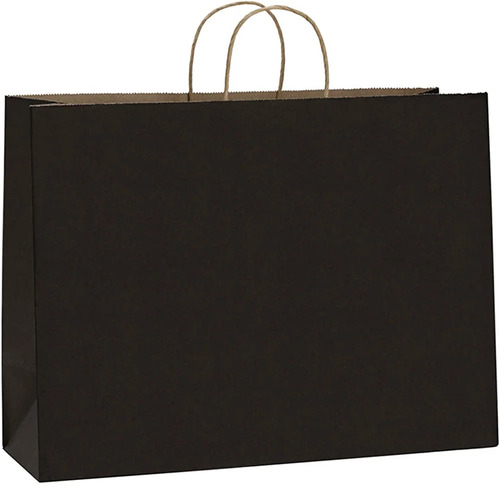 Black Paper Shopping Bags