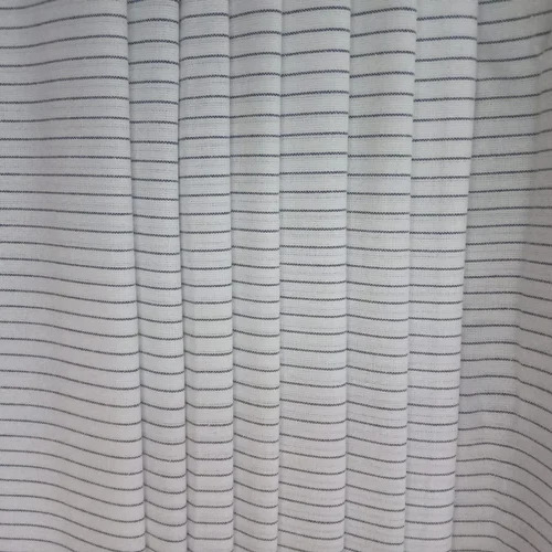 Black And White Strip Cotton Fabric