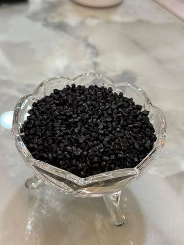 Black Reprocessed Plastic Granules