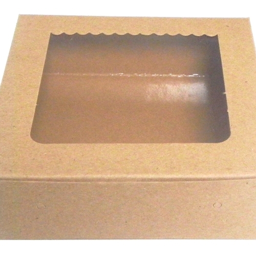 Brownie Window Box  - Material: Paper