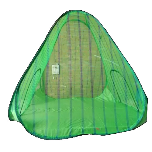 Green Mosquito Bed Net
