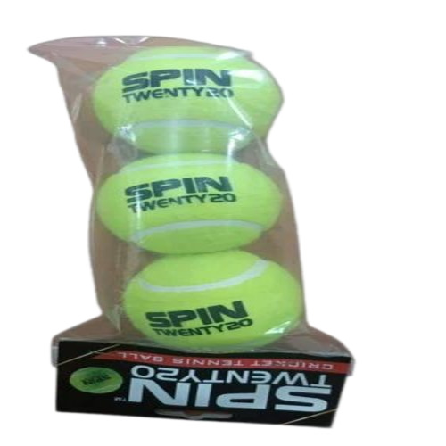 Light Green Cricket Tennis Ball