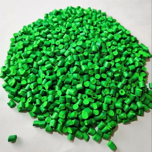Reprocessed PP Light Green Granules