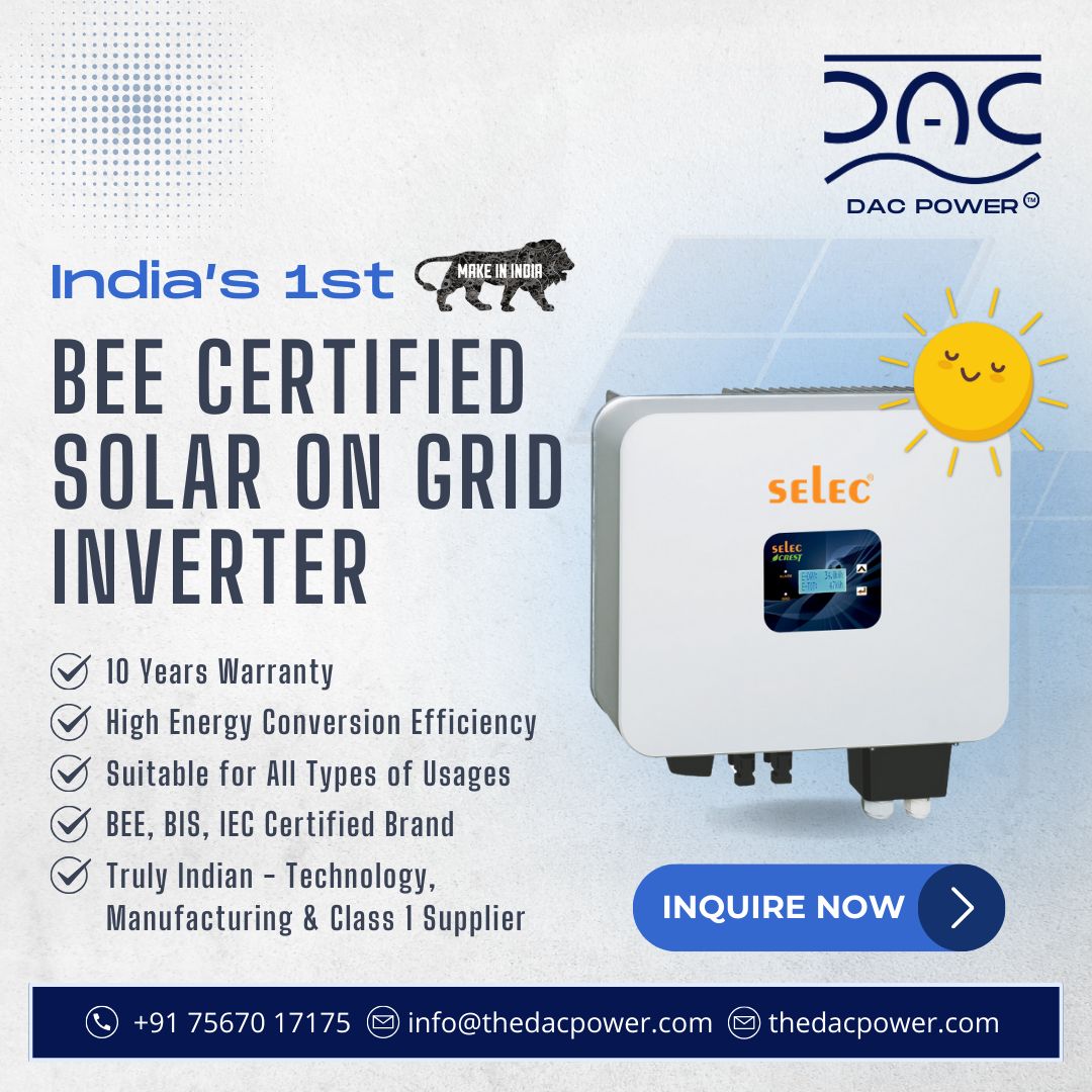 Selec On Grid Solar Inverter