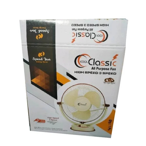 Table Fan Kraft Packaging Box