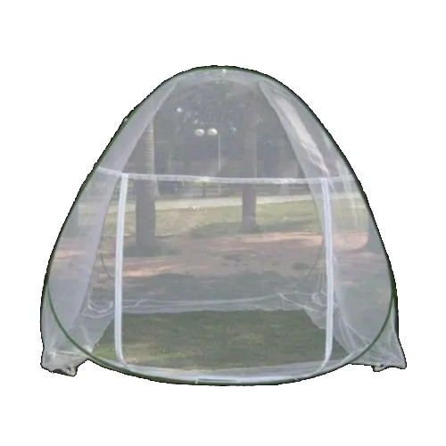 White Mosquito Bed Net