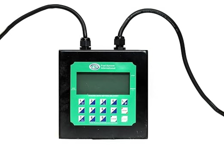 Fsi Oval Gear Preset Meter For Def/Urea 220 Vac - Color: Green