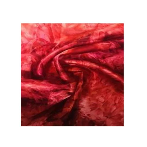 Printed Satin Fabric - 100% Polyester, 44 Inch Width, 100 GSM | Woven, Washable, Upholstery & Garments Use