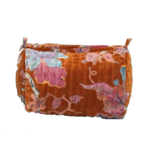 Cotton Cosmetic Pouch