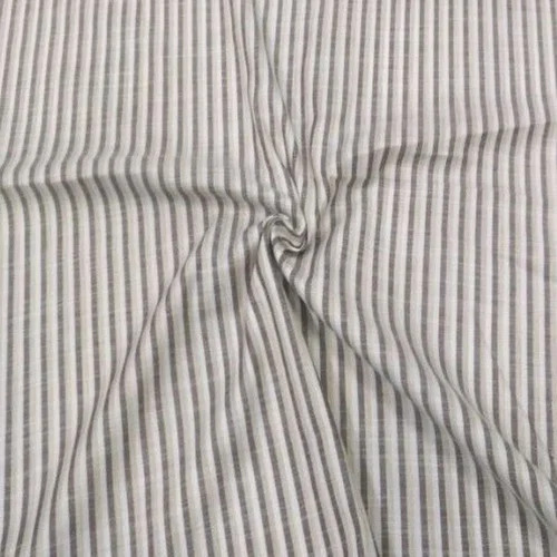 Cotton Polyster Stripe Fabric