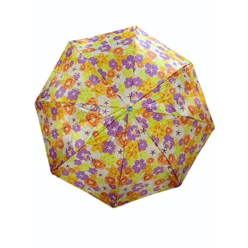 Floral Printed Polyester Umbrella