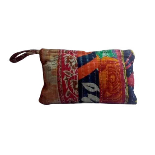 Kantha Cosmetic Travel Bag