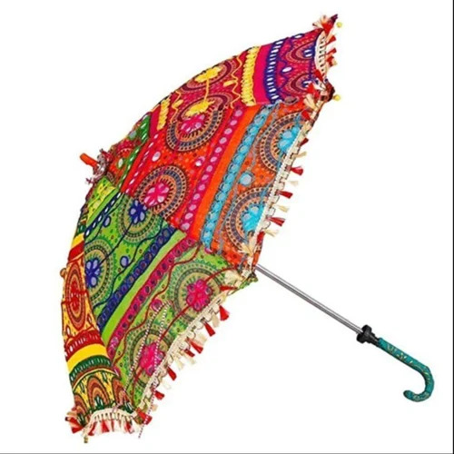 Printed Cotton Umbrella