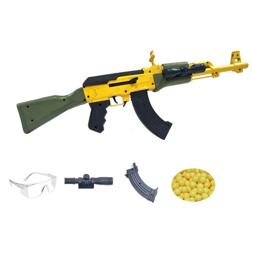 AK 688 Lighting Yellow Toy Gun