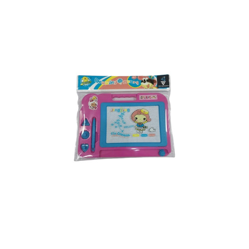Big Magic Slate Toy - Plastic, Multicolor | Pre-Reading Skills, School Play, Unisex, Age 4-6 Years