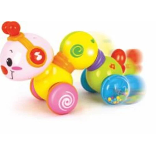 B. Toys Cembalino A Forma Di Lombrico Caterpillar Tambourine Jamboo Ree - Giocattolo Musicale Educativo Per Bambini