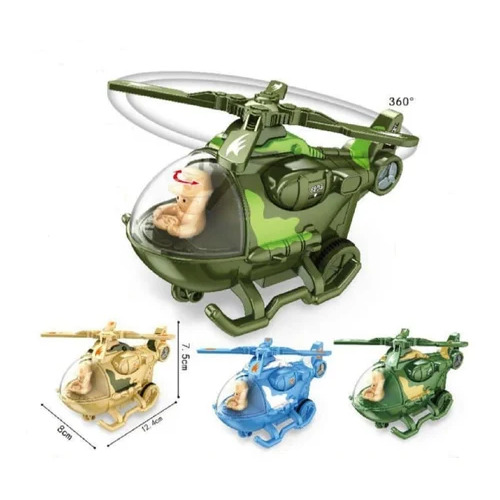 Kids Friction Helicopter Toy
