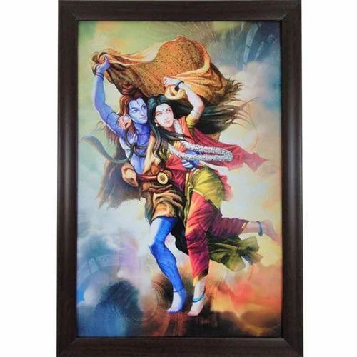 Shiv Parvati Wall Paintings