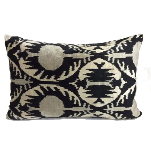 Velvet Ikat Pillows