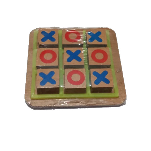 Wooden Tic Tac Toe Game