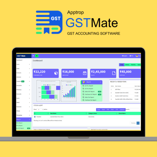 Apptrop GSTMate - GST Accounting Software