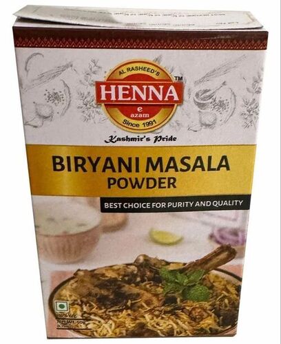 Briyani Masala Packaging Box