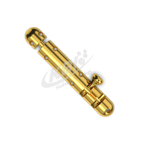 C00090 Capsule Brass Tower Bolts