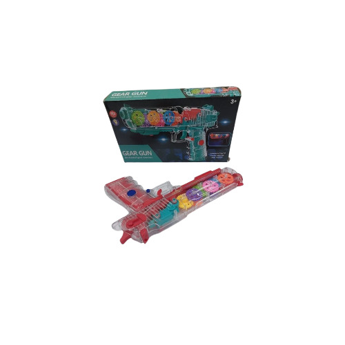 Gear Gun Toy - Plastic PP, Multicolor | Gear Style, Shooting Plastic BB Bullets, Ages 3-11