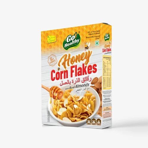 Go Healthy Honey Corn Flakes With Real Almonds 250g