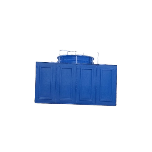 Industrial Blue Cooling Tower