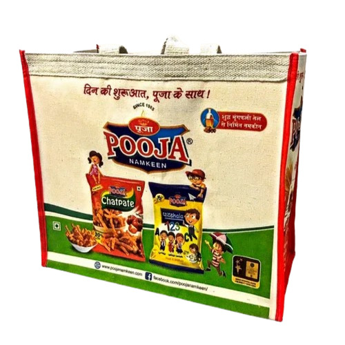 छपे हुए कैनवास बैग