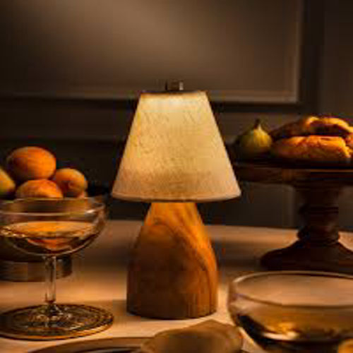 wooden lamp