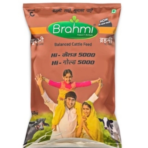 Brahmi Hi Gold 5000 Cattle Feed