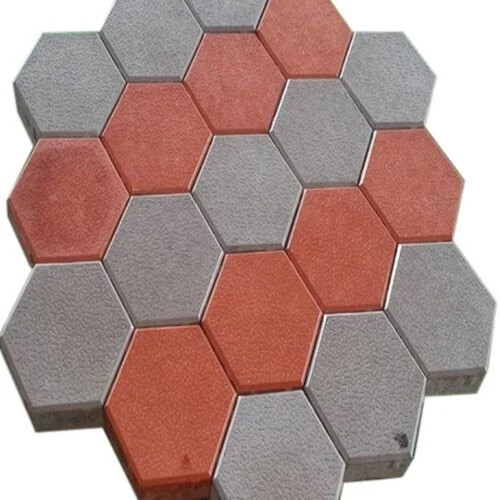 Hexagonal Cement Paver Block