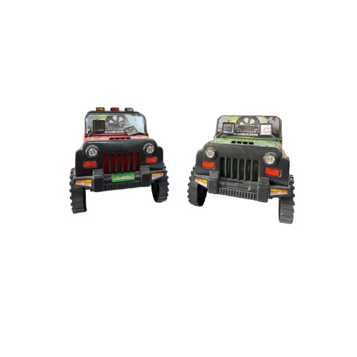 Jeep Car Toys - ABS Plastic, Free Size, Multicolour | Free Wheel, Children Play, Age 5+