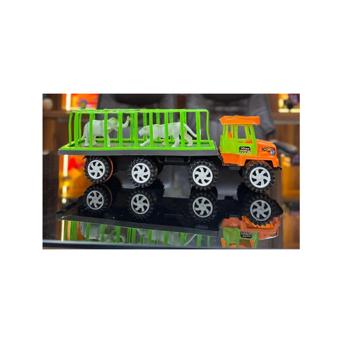 M-7 Push And Go Dumper Truck Zoo Toy