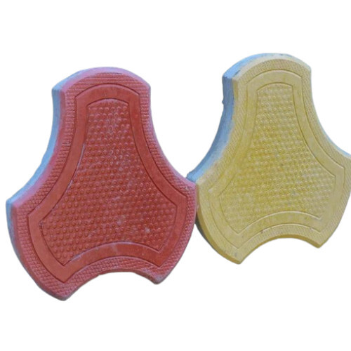 Red and Yellow Milano Interlocking Paver Block