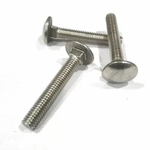Carage Bolt 30-Pack M6x30mm Stainless Steel Carriage Bolts - 304