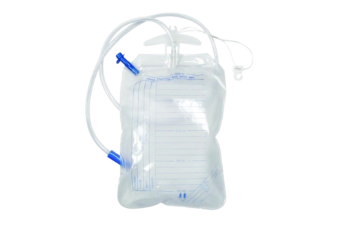 Urine Bags - Plastic, Standard Size, White | Easy to Use, Portable, Waterproof, Non-Disposable